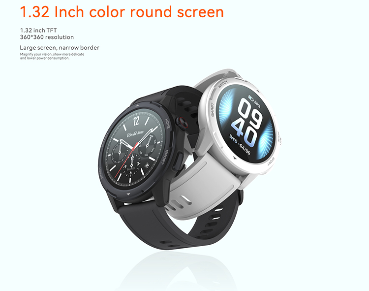 MW04 Round Smart Watch 03