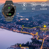 Outdoor Sport Smartwatch Gps Round Shape Sport Smart Watches