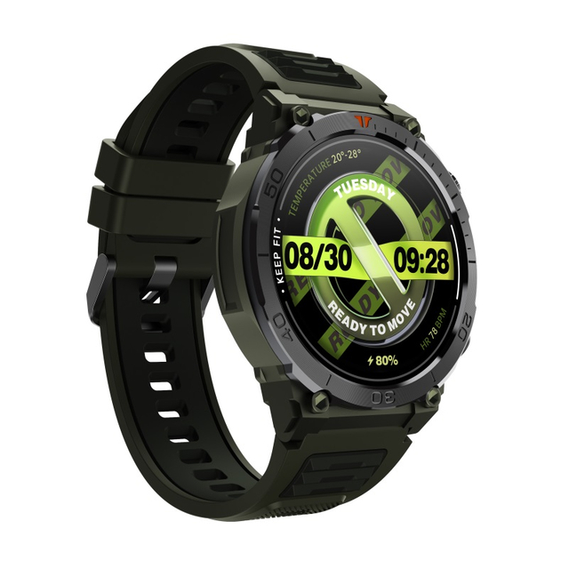 GPS Running Watch Hot Selling Smart Watches Round Smart Watch Woman Man 1ATM Smartwatches With 500mAh Long Battery