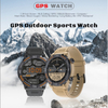 Outdoor Smartwatch GPS Tracker 1.39 Inch 360x360 Round Smart Watch For Sport