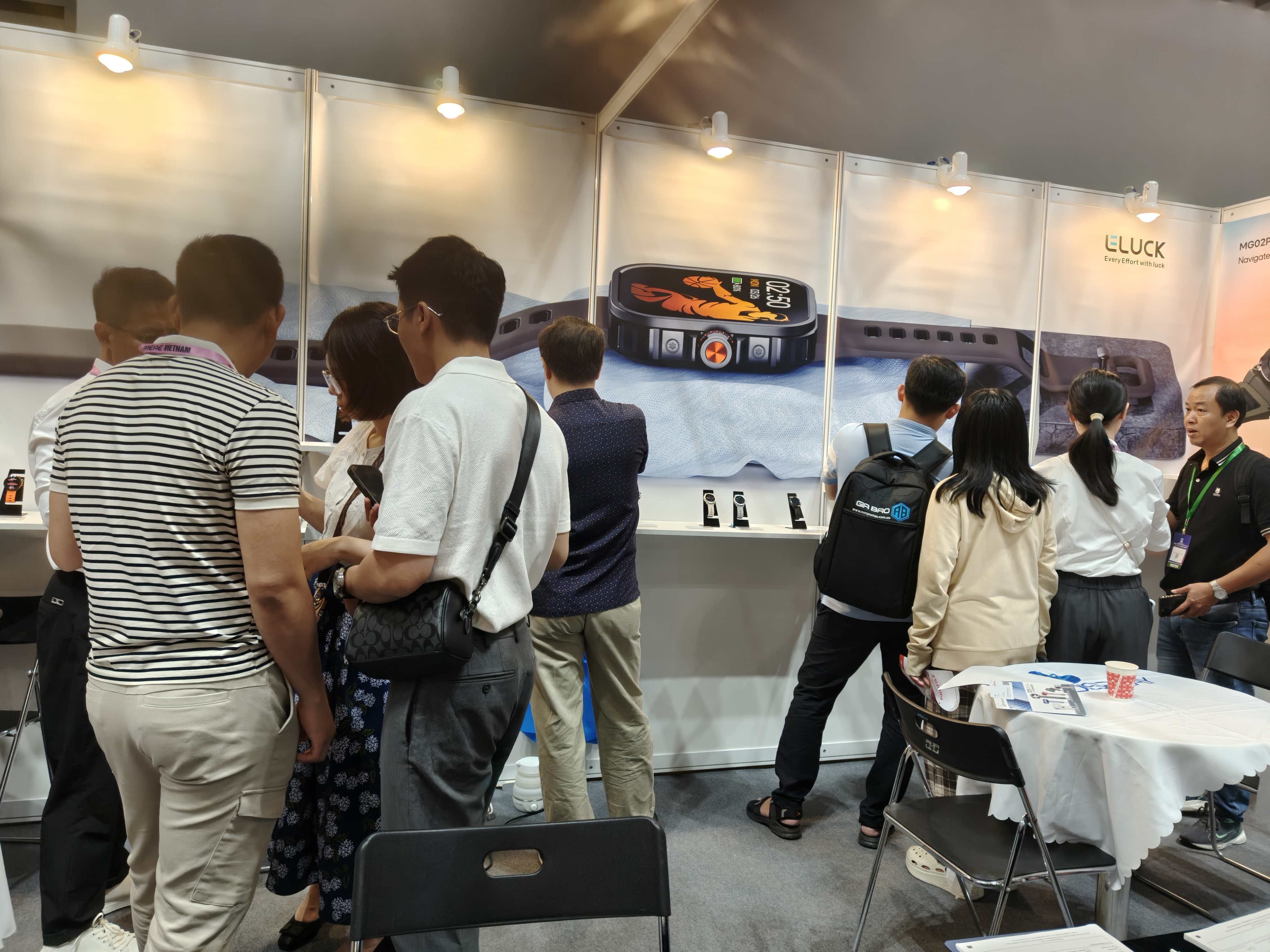 EELUCK Smartwatch Ignites Excitement at IEAE 2025 Vietnam, Securing Major Partner Interest