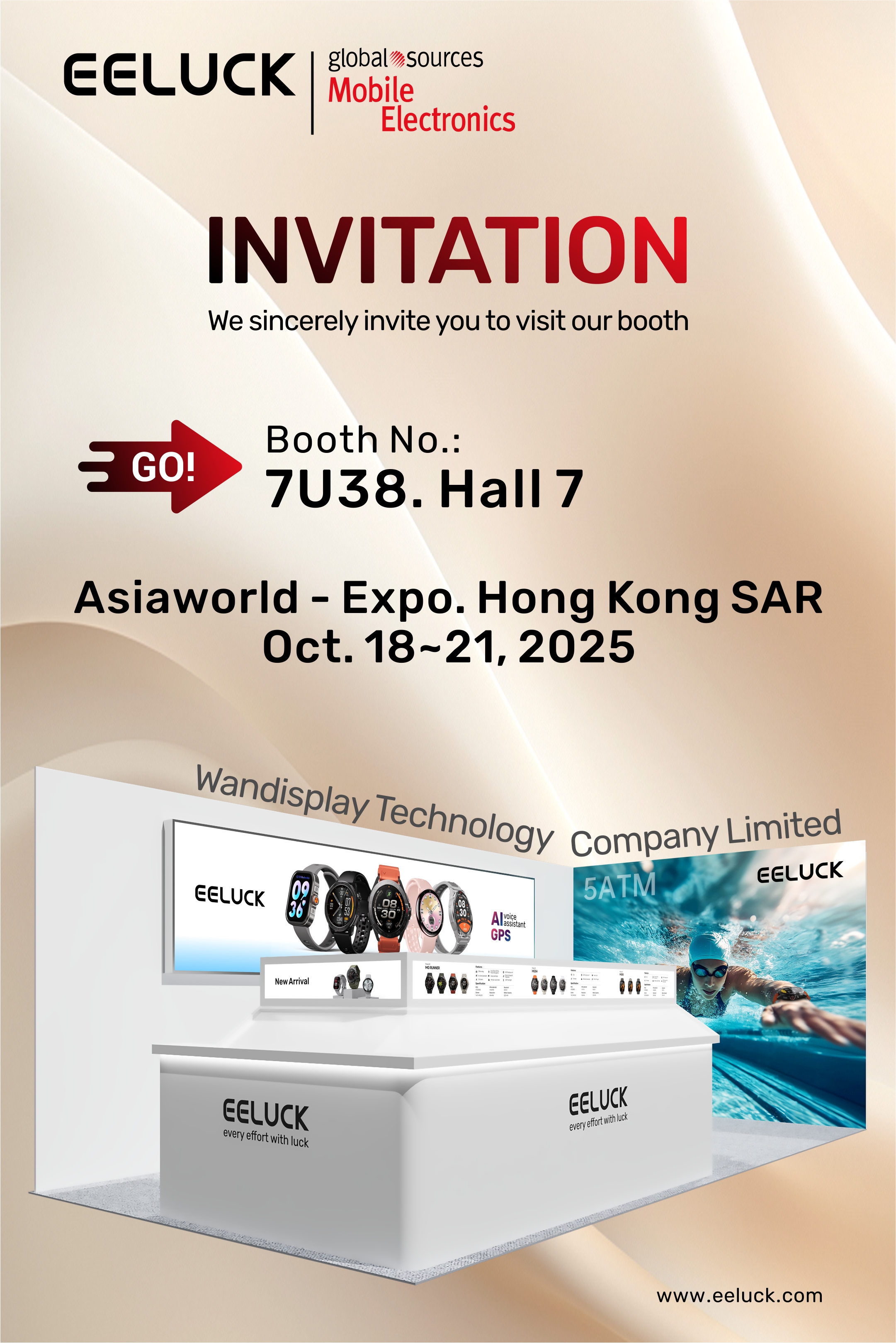 EELUCK Will Participate In Global Sources Mobile Electronics 2025